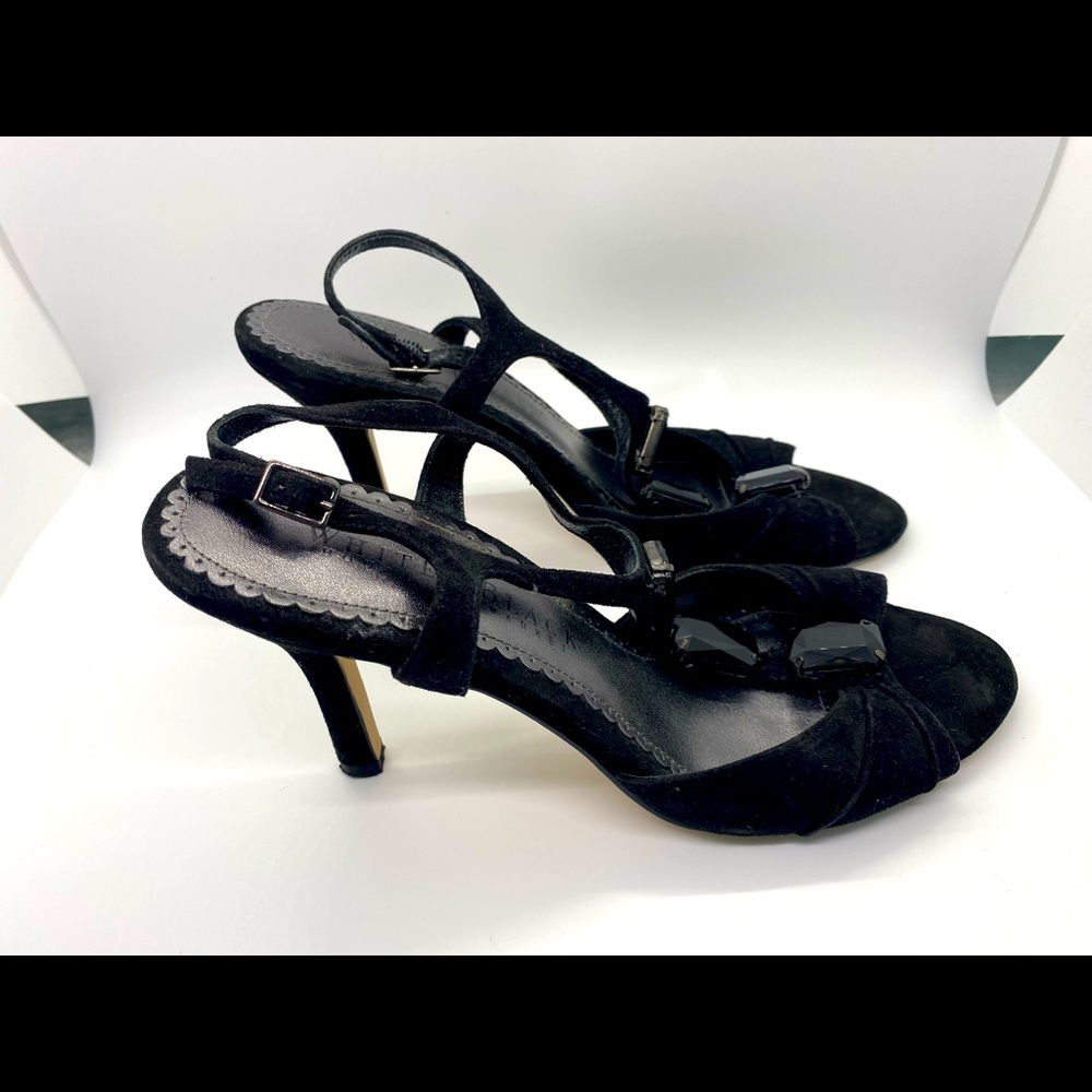 White House Black Market Black Shoes Size 8
